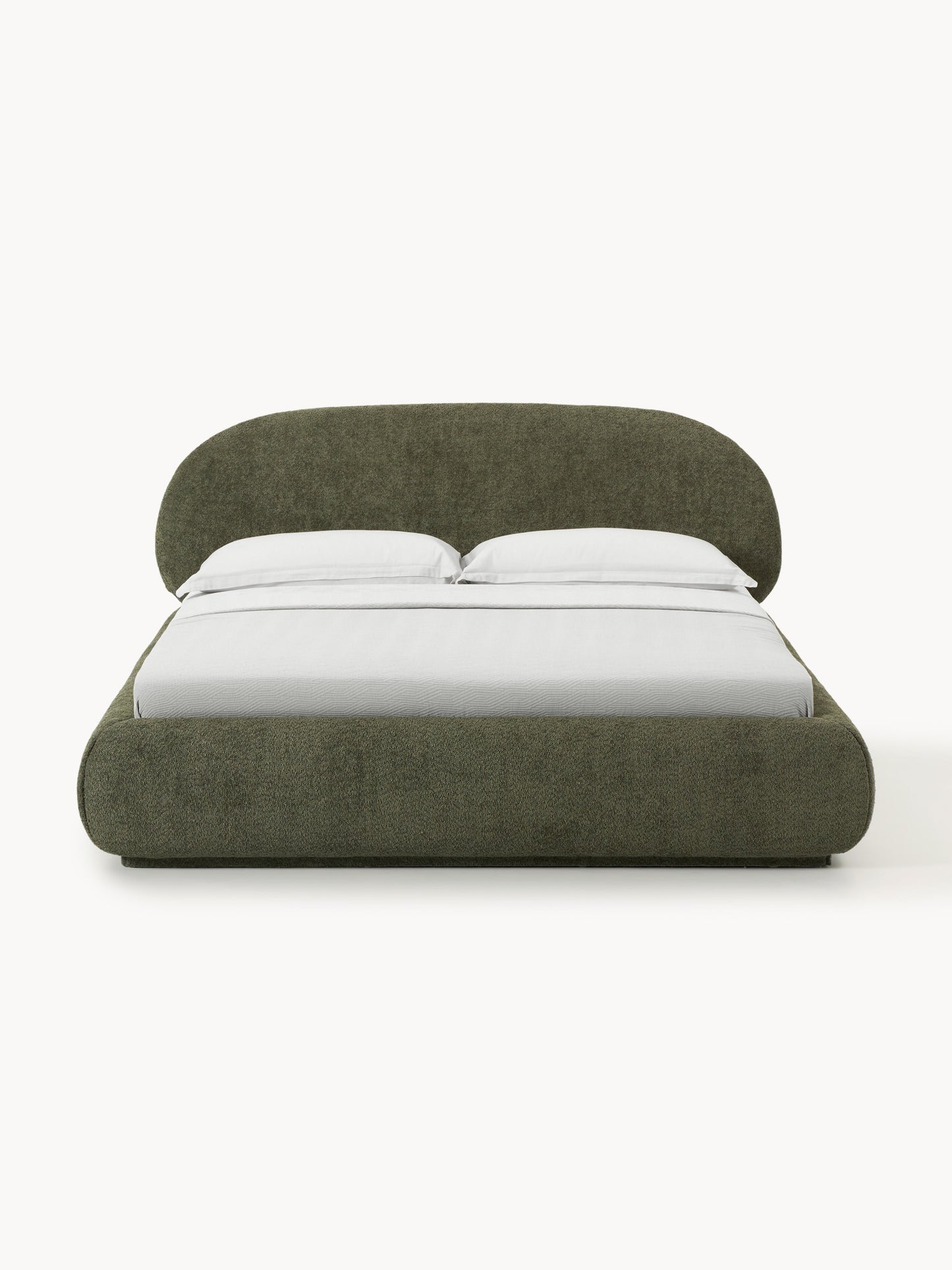 Albordi Teddy Bouclé Upholstered Bed