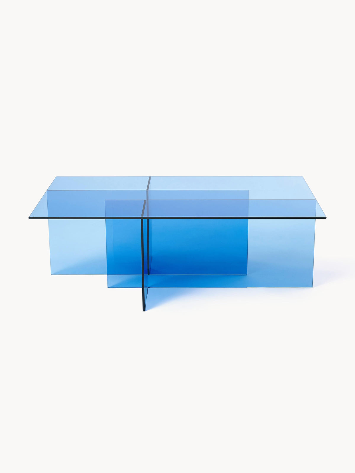 Anoubel Glass Coffee Table, W 102 cm