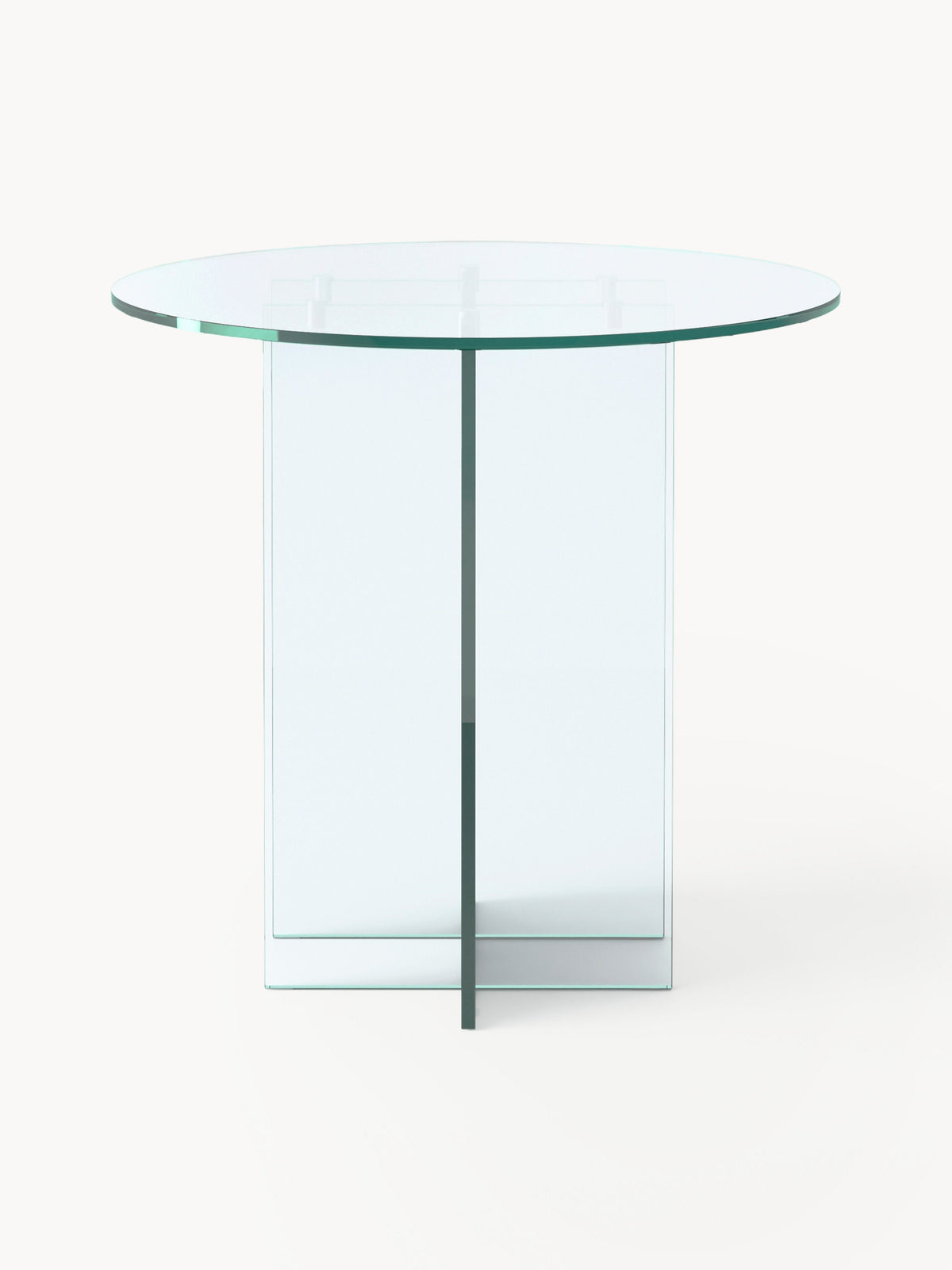 Anoubel Round Glass Dining Table, in Various Sizes