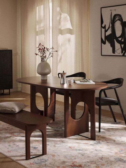 Apolvino Oval Dining Table, in Various Sizes