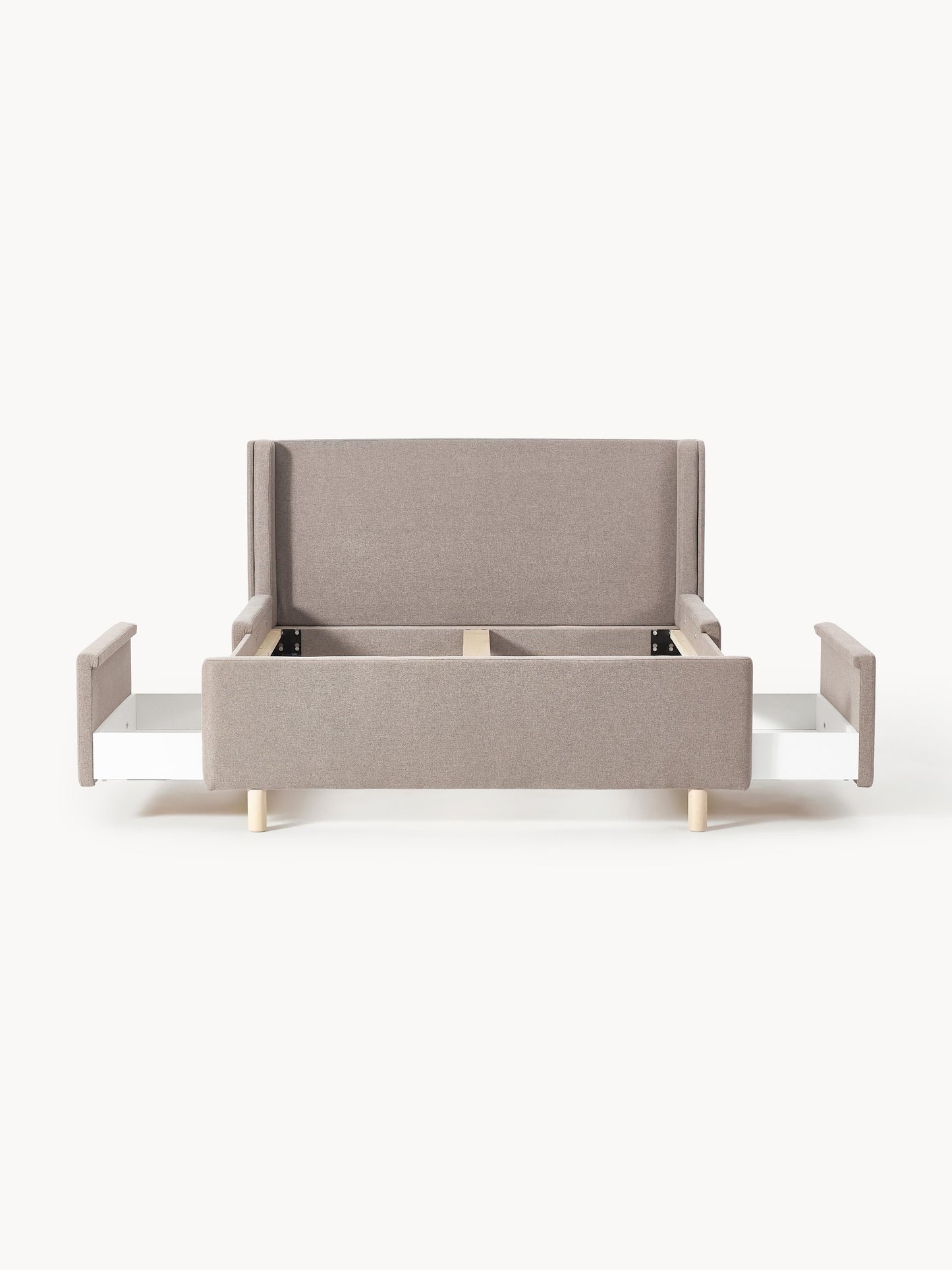 Archestra Upholstered Bed with Drawers