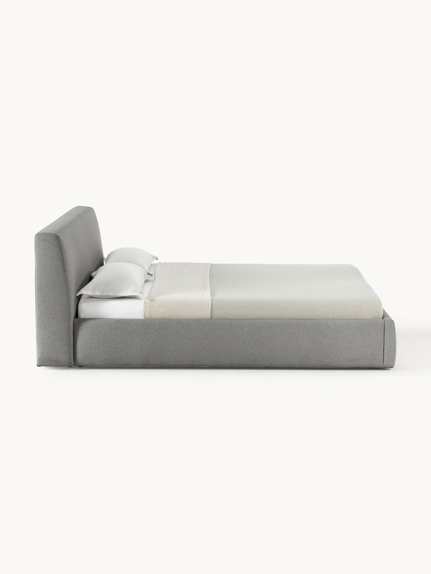 Clonardi Bed, Upholstered