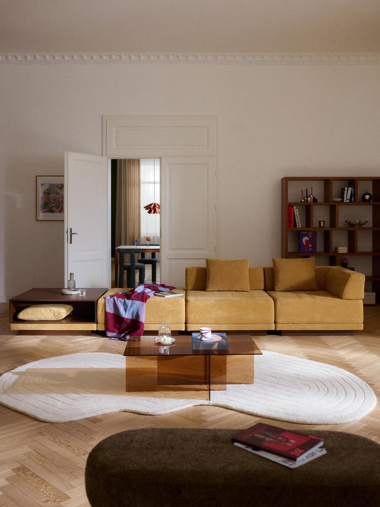 Colucci Modular Sofa (4-Seater) with Coffee Table & Ottoman