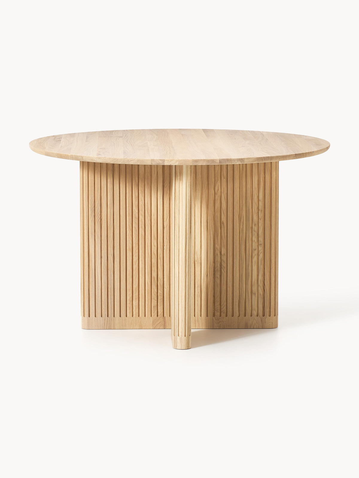 Jolquest Oak Round Dining Table, Ø 120 cm