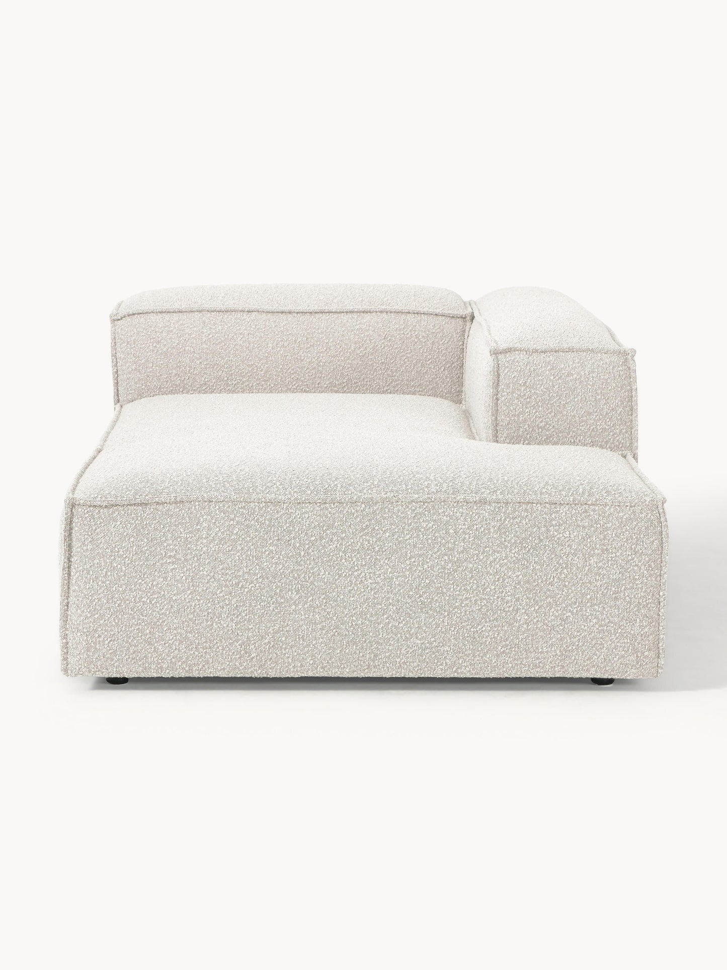 Lenroven Bouclé Ottoman Corner Module
