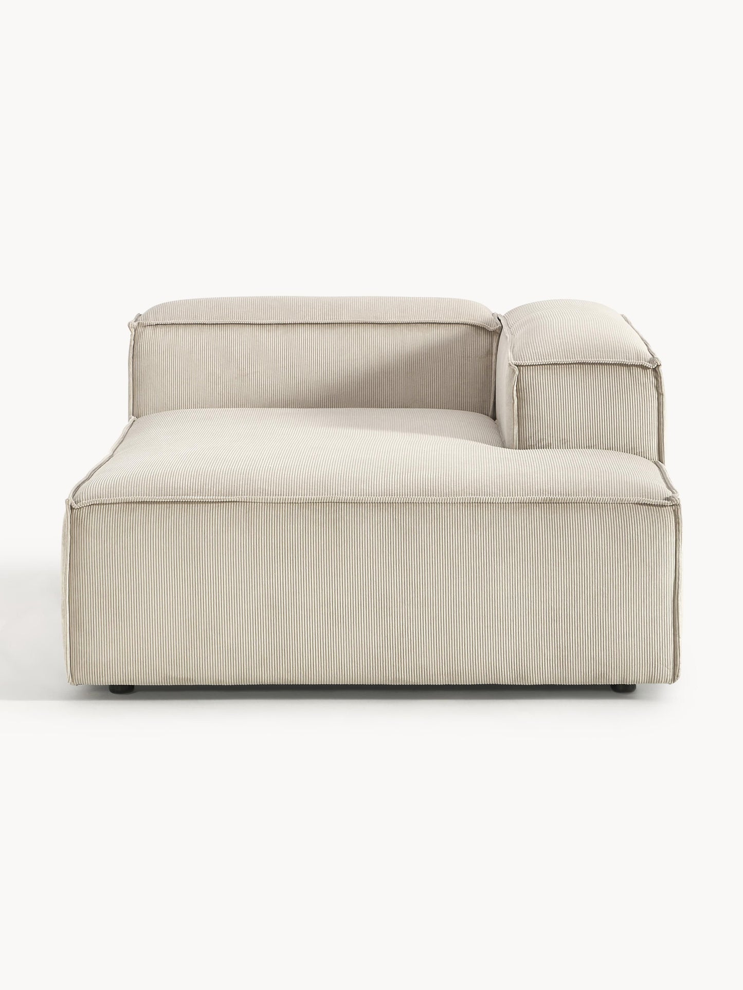 Lenroven Corduroy Ottoman Corner Module