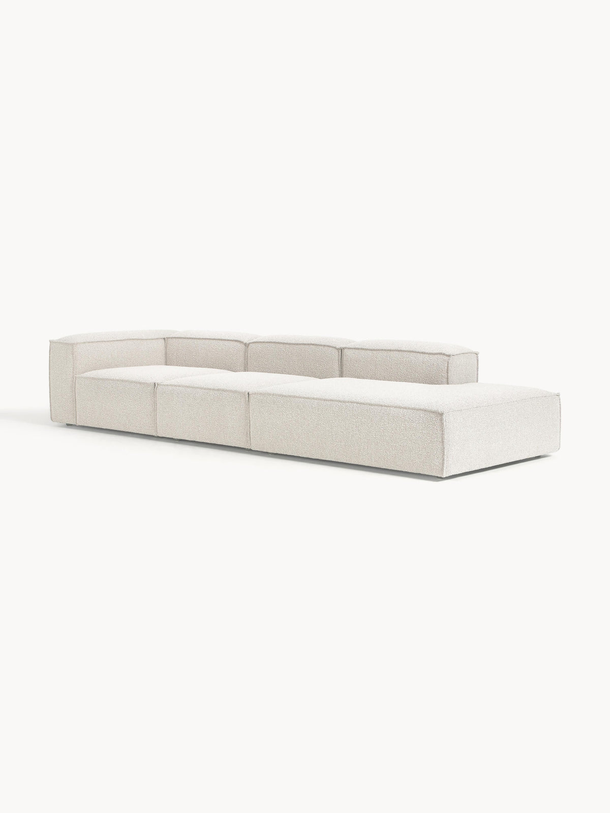 Lenroven Modular XL Bouclé Ottoman
