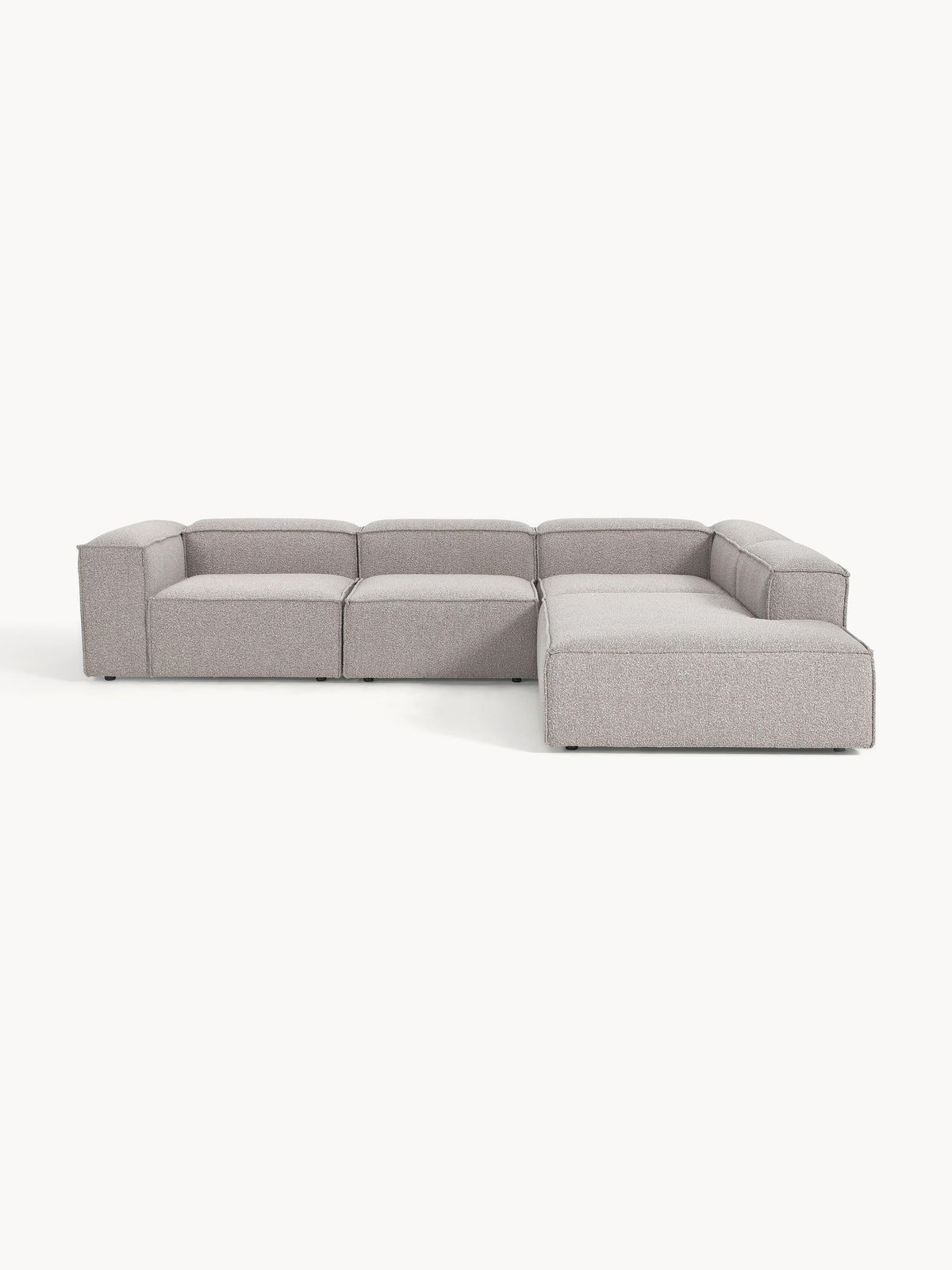 Lenroven XL Modular Bouclé Corner Sofa (4-Seater)