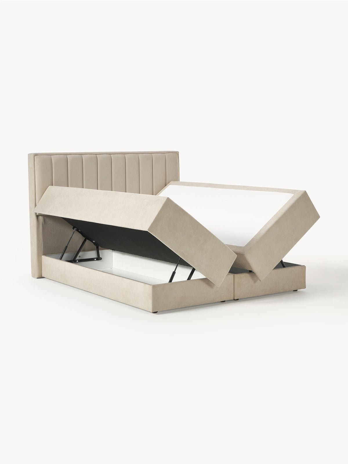 Livestra Box Spring Bed with Storage