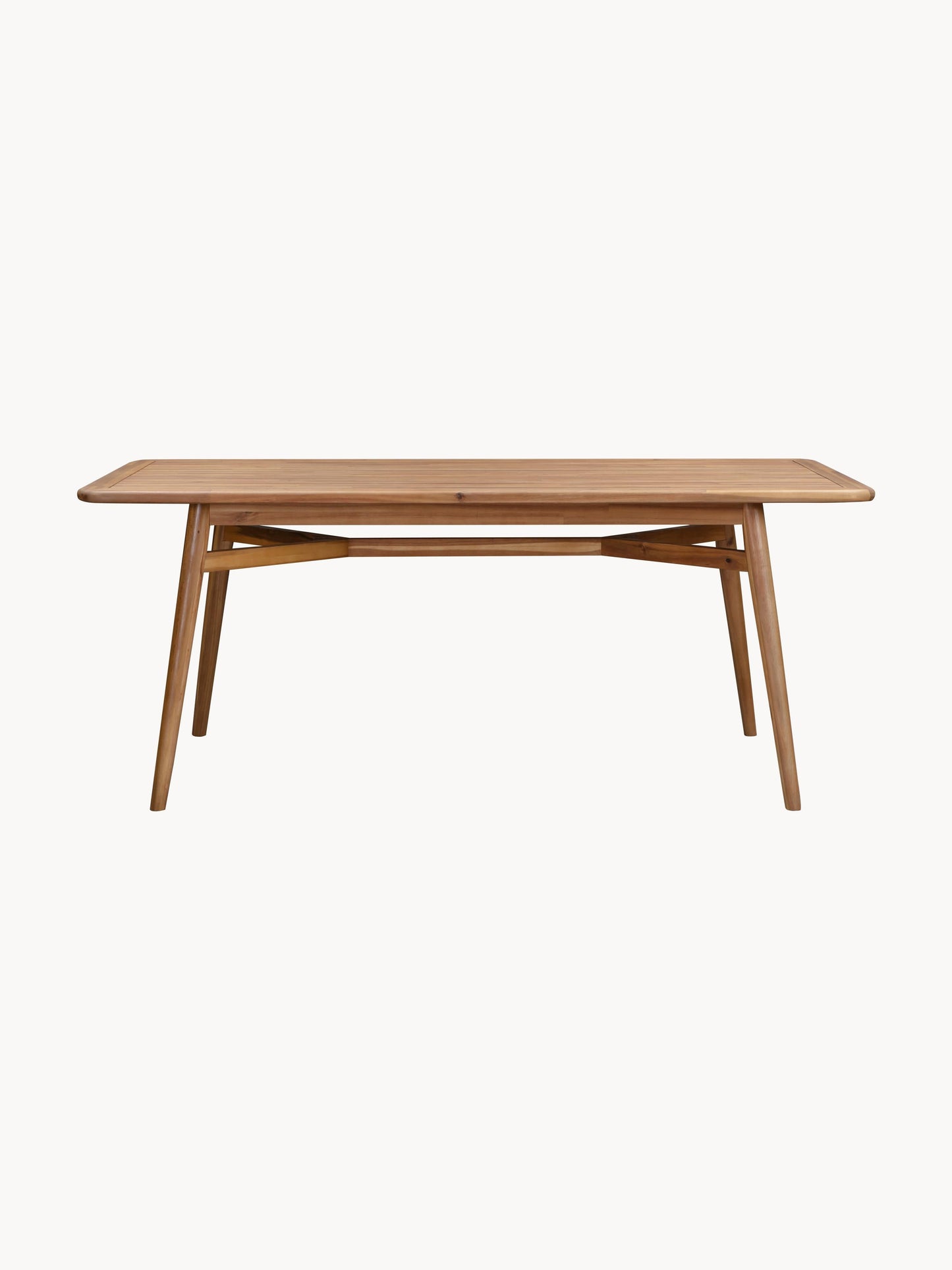 Marbino Acacia Wood Garden Table, 180 x 90 cm