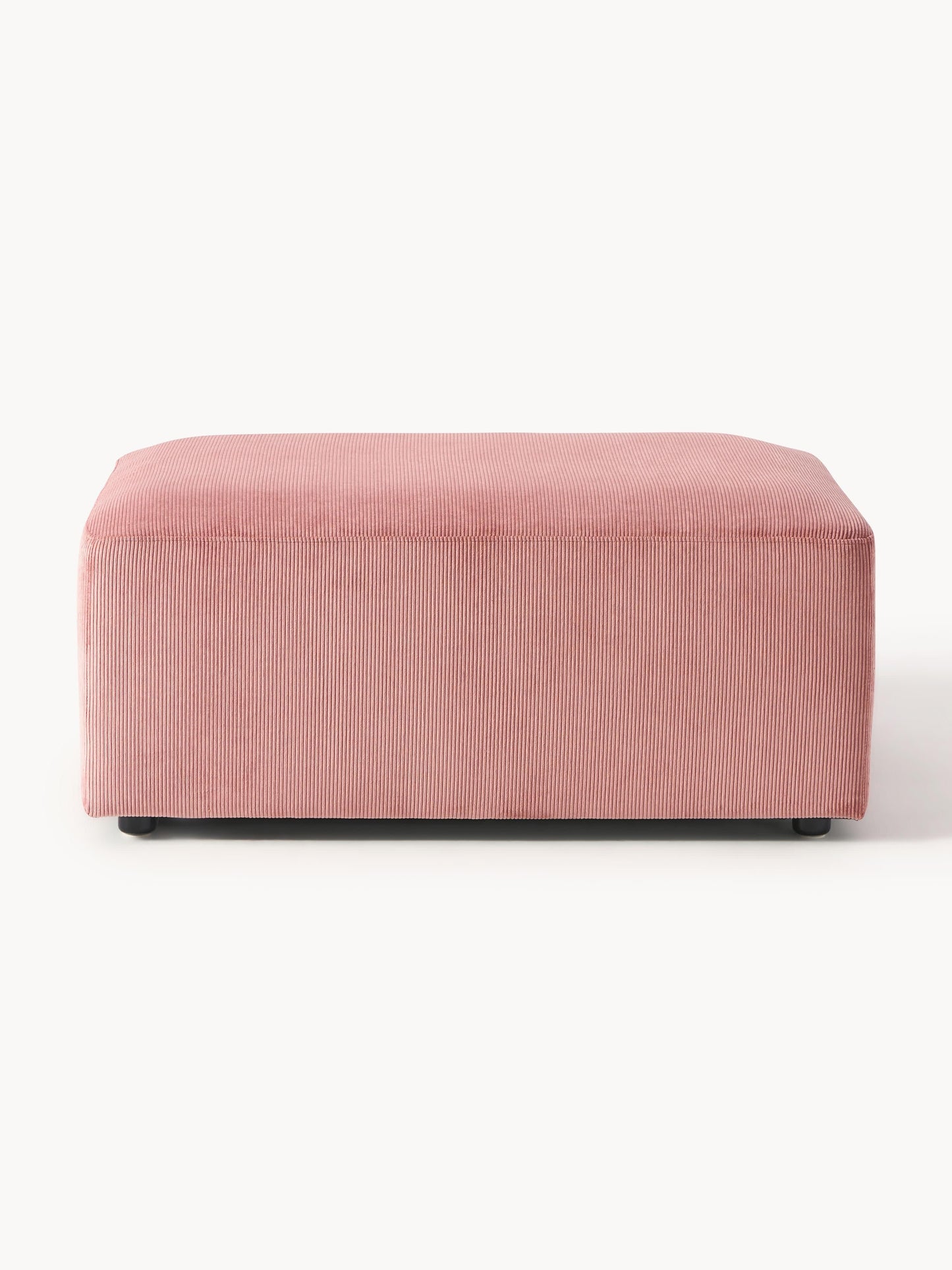 Melvorna Corduroy Stool, W 99 x D 72 cm
