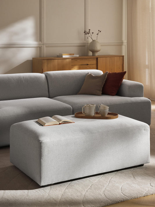 Melvorna Ottoman, XL, W 116 x D 72 cm