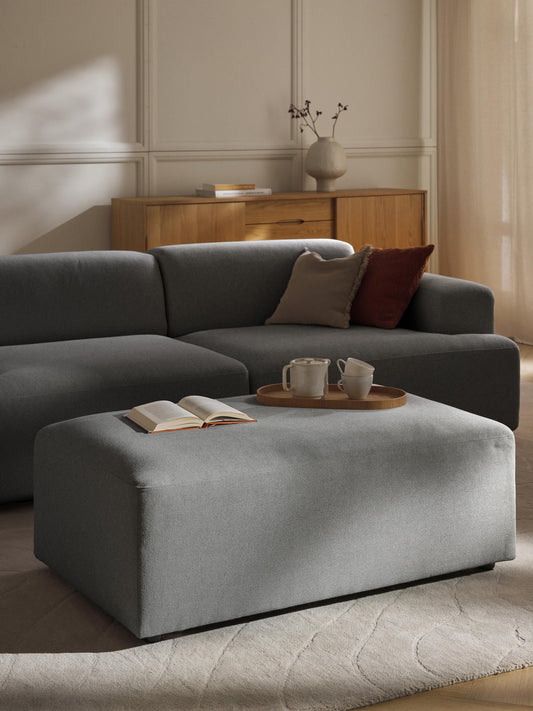 Melvorna Ottoman, XL, W 116 x D 72 cm