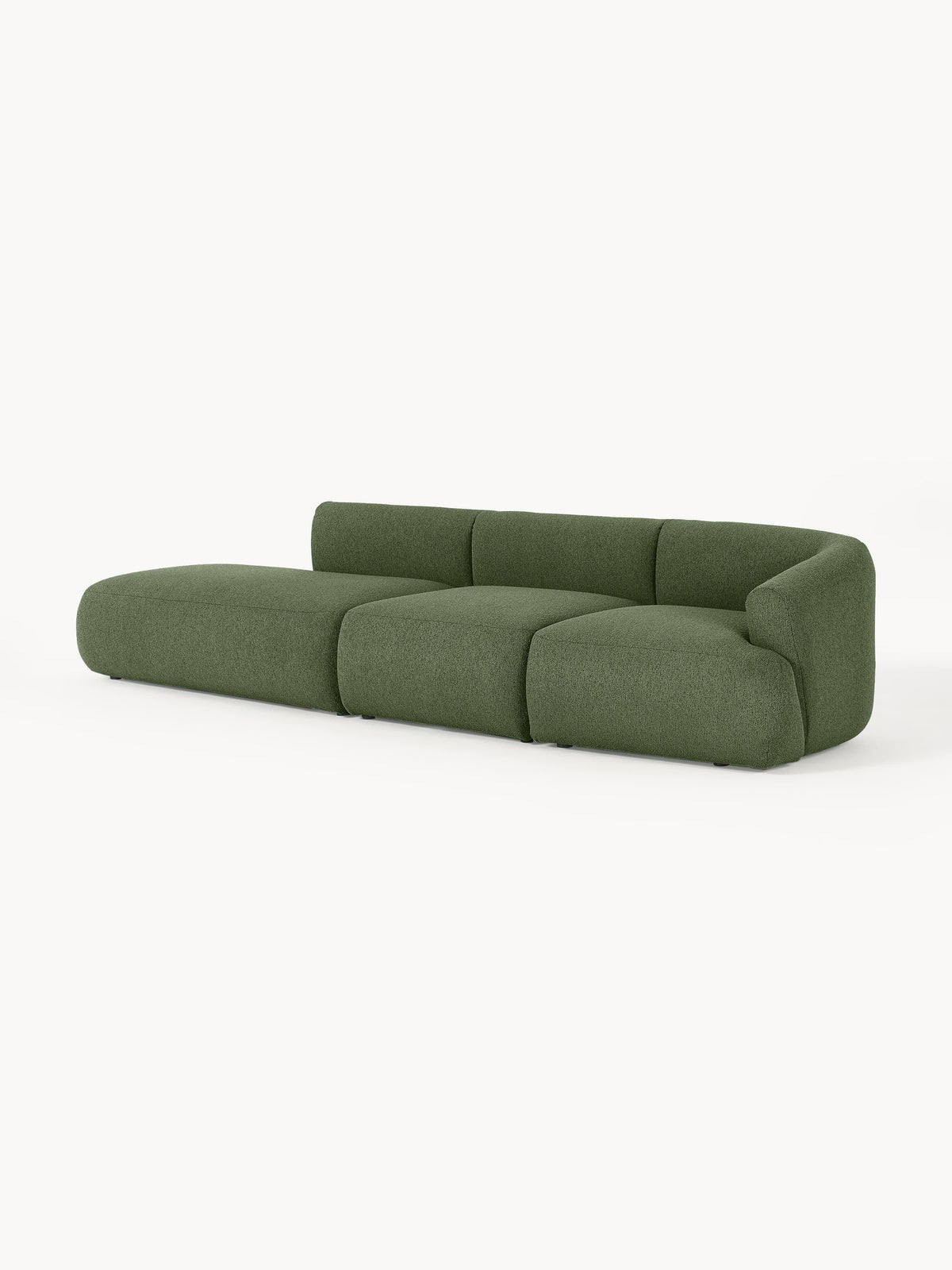 Trevanna Bouclé Modular Chaise (2-Seater)