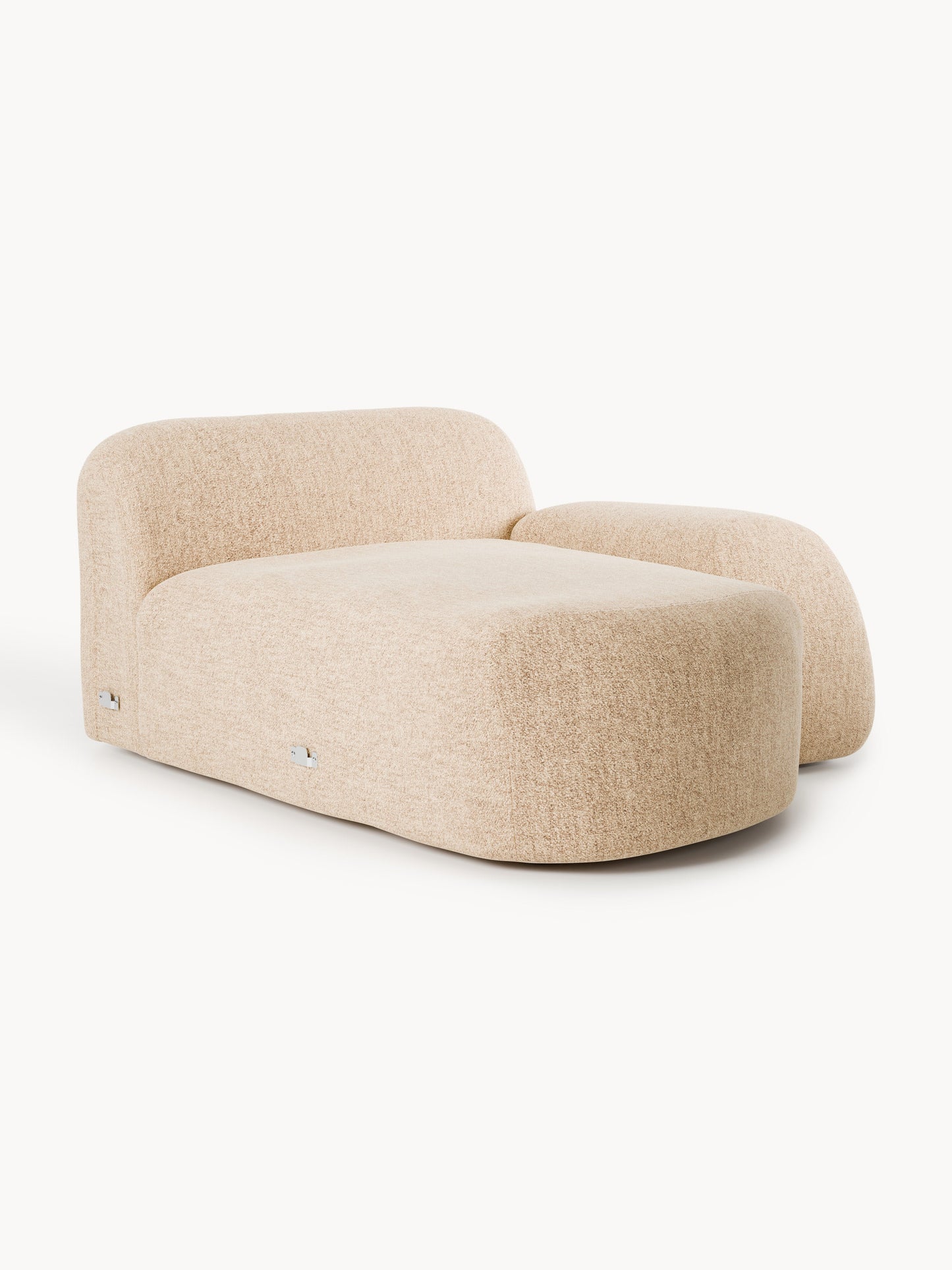 Wolbrenna Chaise Corner Module in Bouclé