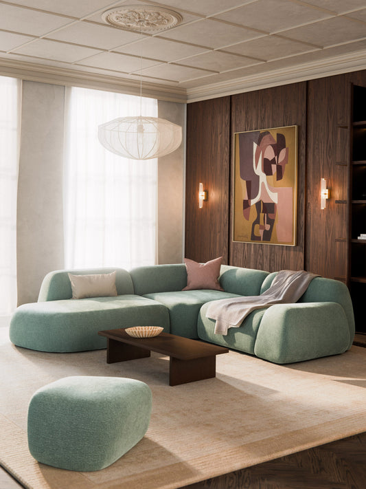 Wolbrenna Modular Corner Sofa (4-Seater) with Chaise Longue