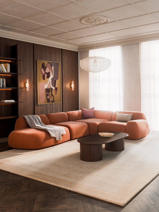 Wolbrenna XL Modular Corner Sofa with Chaise Longue