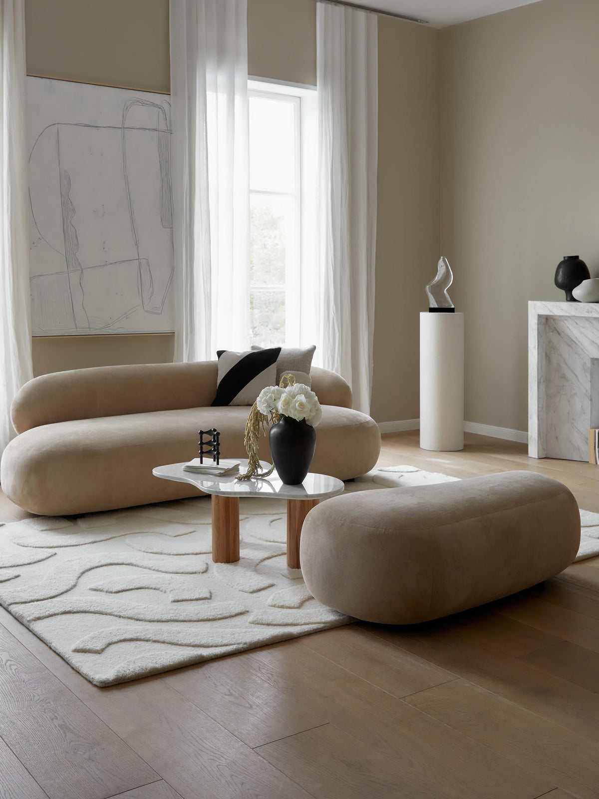 Albordi 3-Seater Sofa
