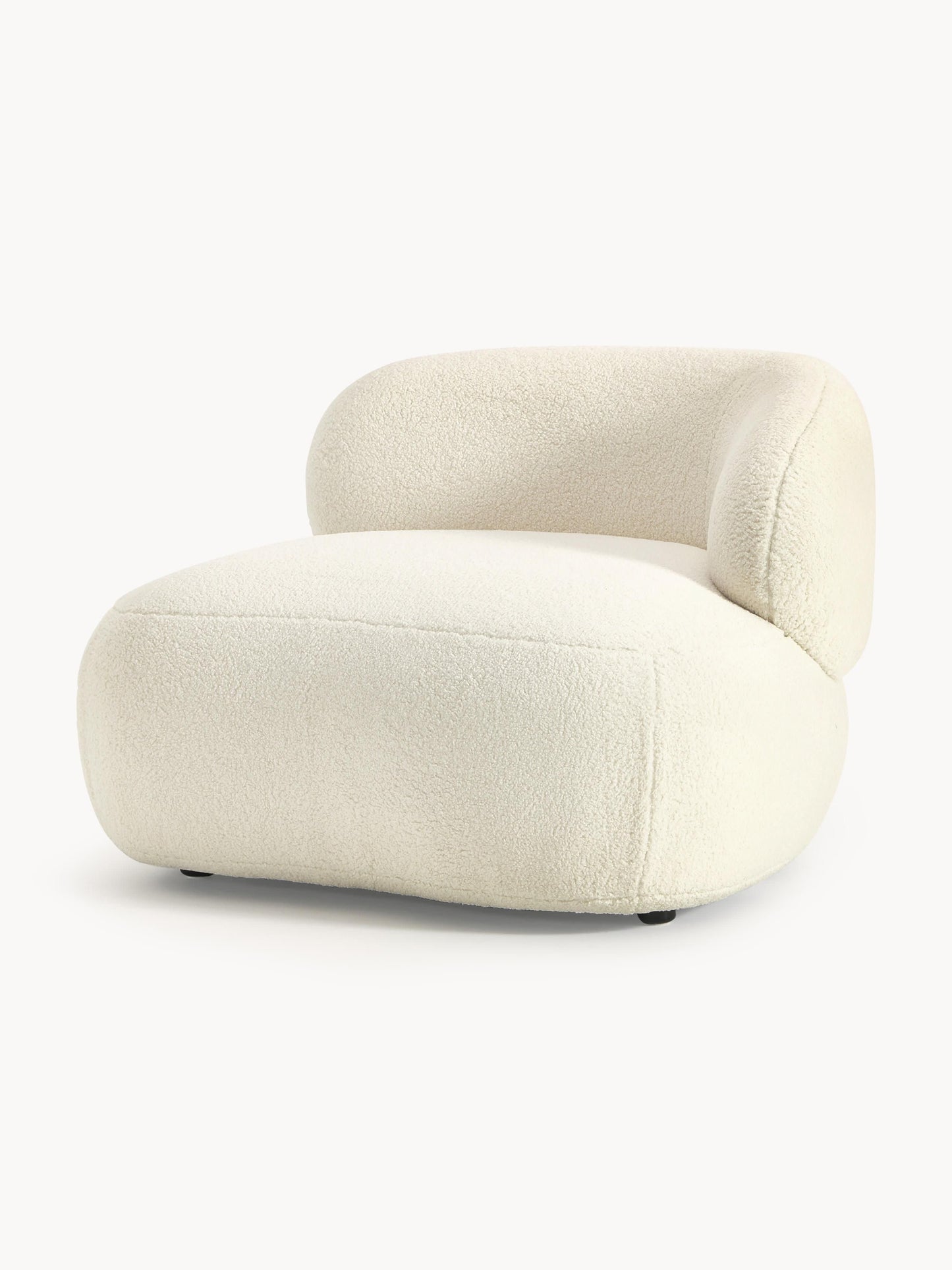 Albordi Lounge Chair in Teddy Fur