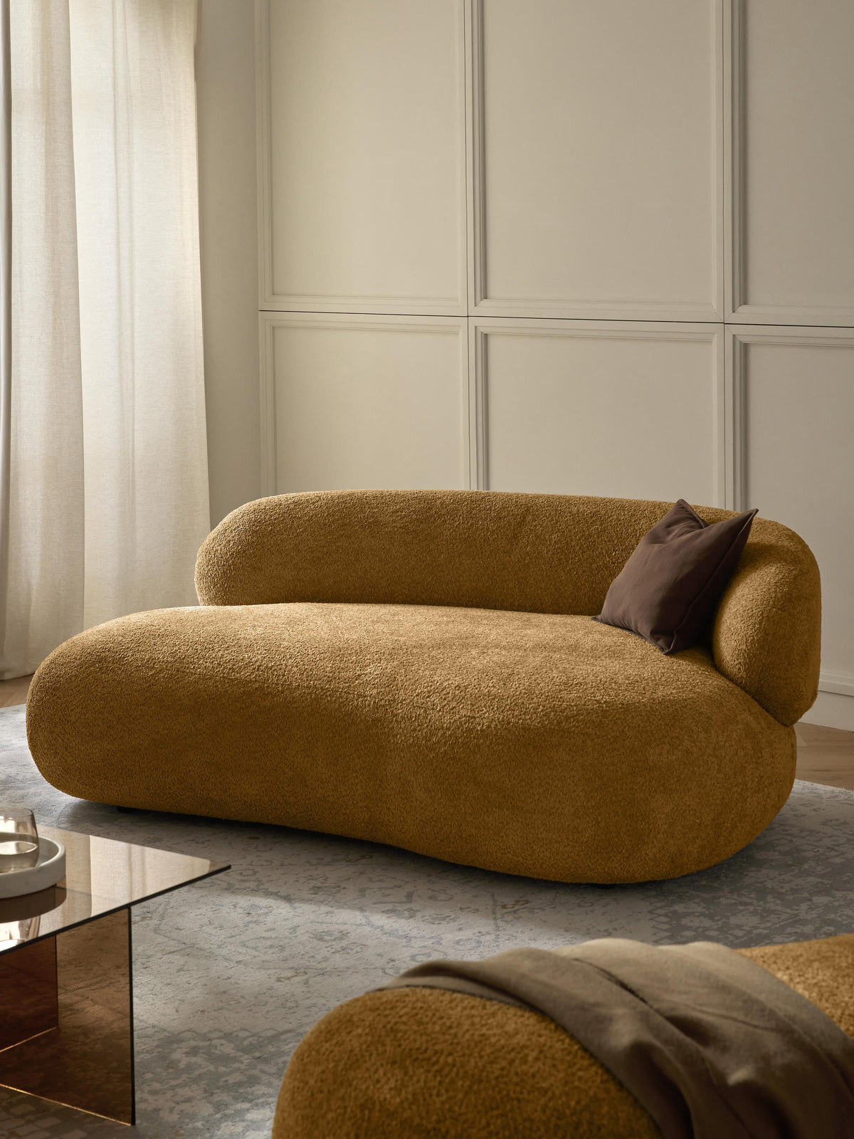 Albordi Teddy Bouclé Sofa (2-Seater)