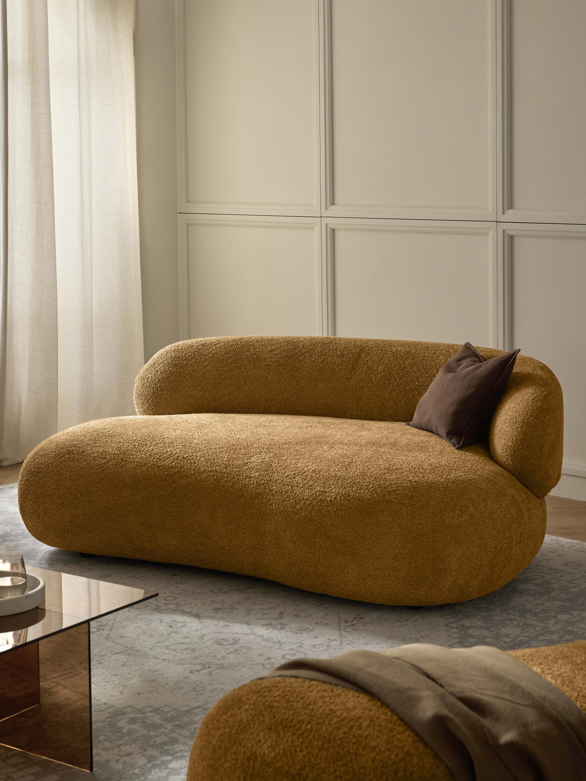 Albordi Teddy Bouclé Sofa (2-Seater)