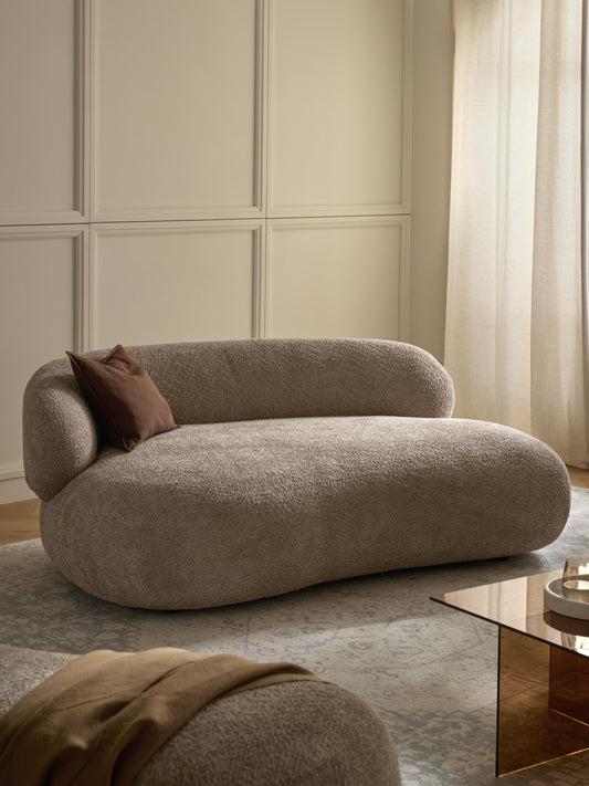 Albordi Teddy Bouclé Sofa (2-Seater)