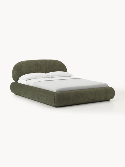 Albordi Teddy Bouclé Upholstered Bed