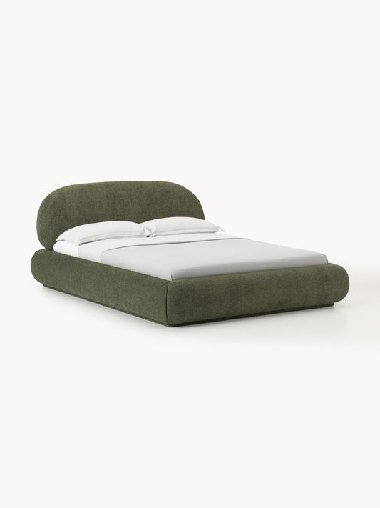 Albordi Teddy Bouclé Upholstered Bed