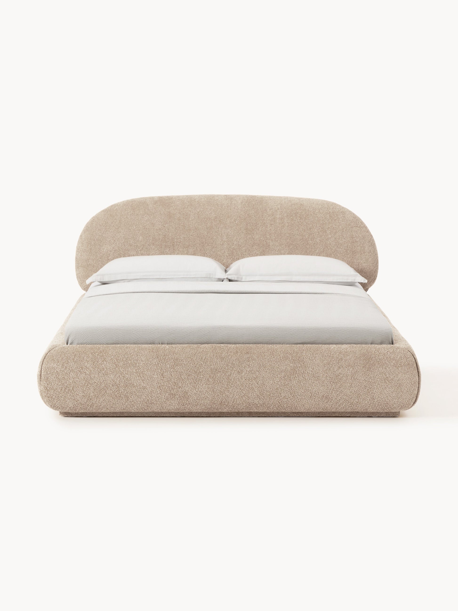 Albordi Teddy Bouclé Upholstered Bed
