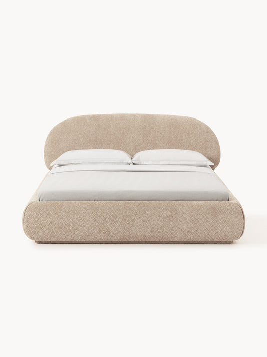 Albordi Teddy Bouclé Upholstered Bed