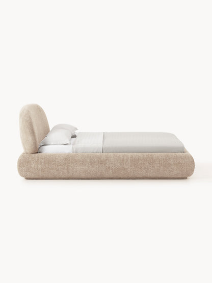 Albordi Teddy Bouclé Upholstered Bed