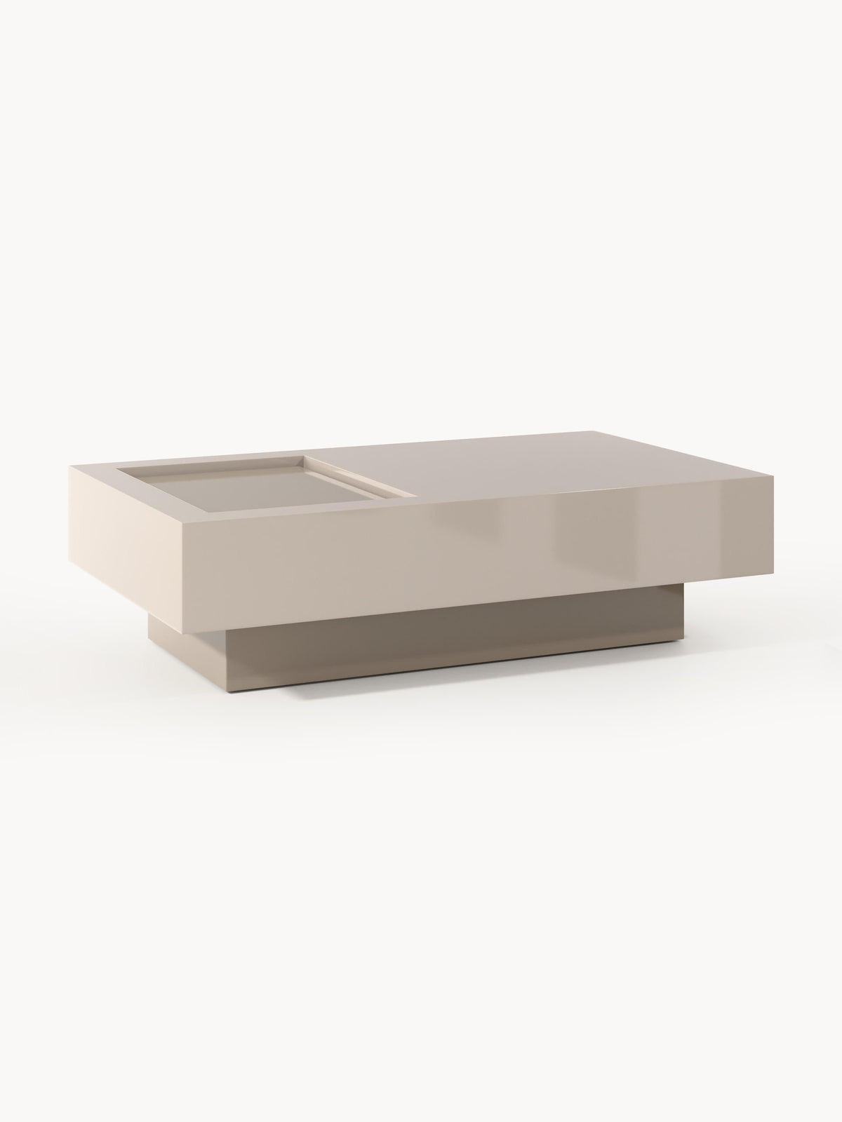 Alesastri Storage Coffee Table, W 120 cm