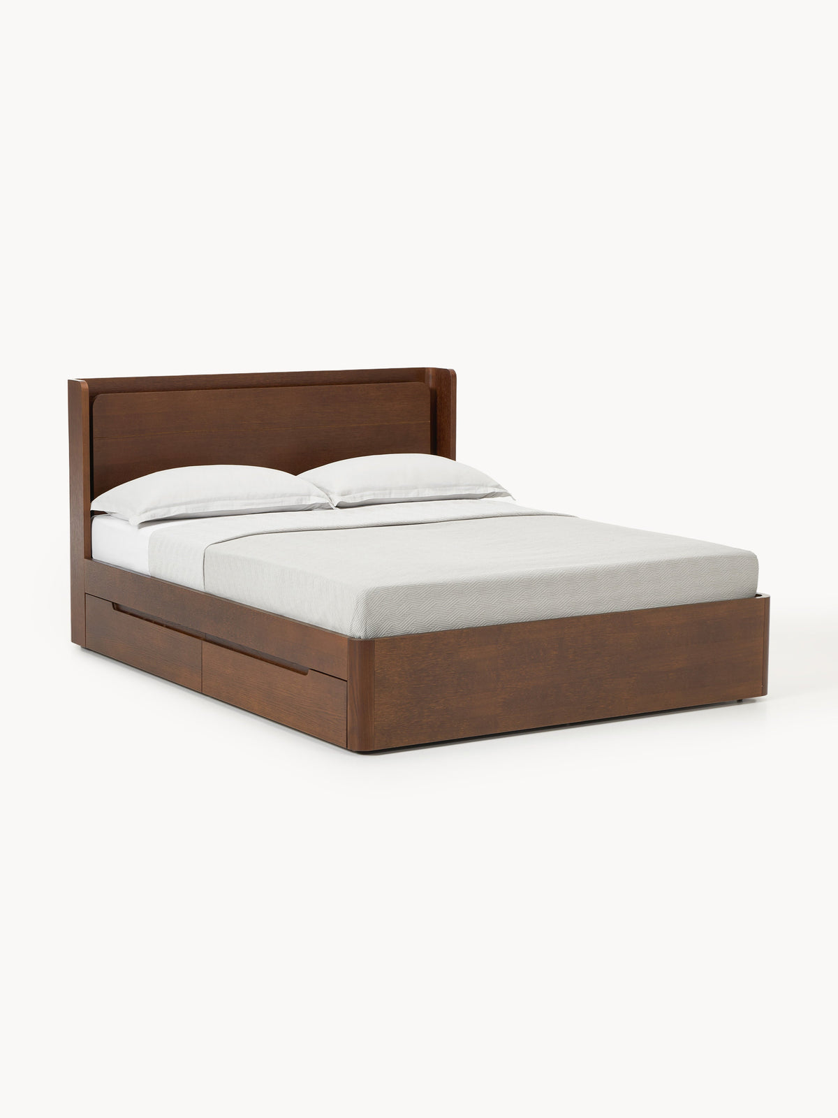 Alferro Wooden Bed with Drawers