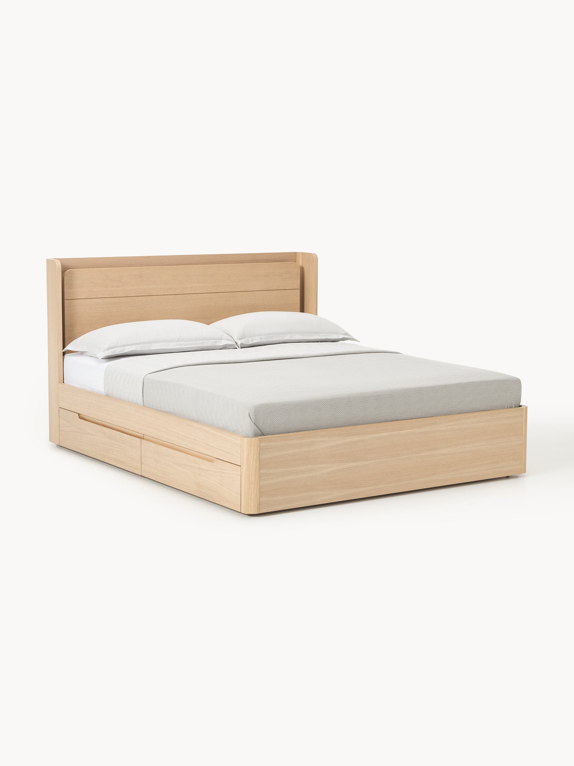 Alferro Wooden Bed with Drawers
