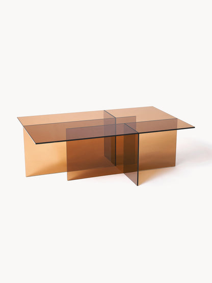 Anoubel Glass Coffee Table, W 102 cm