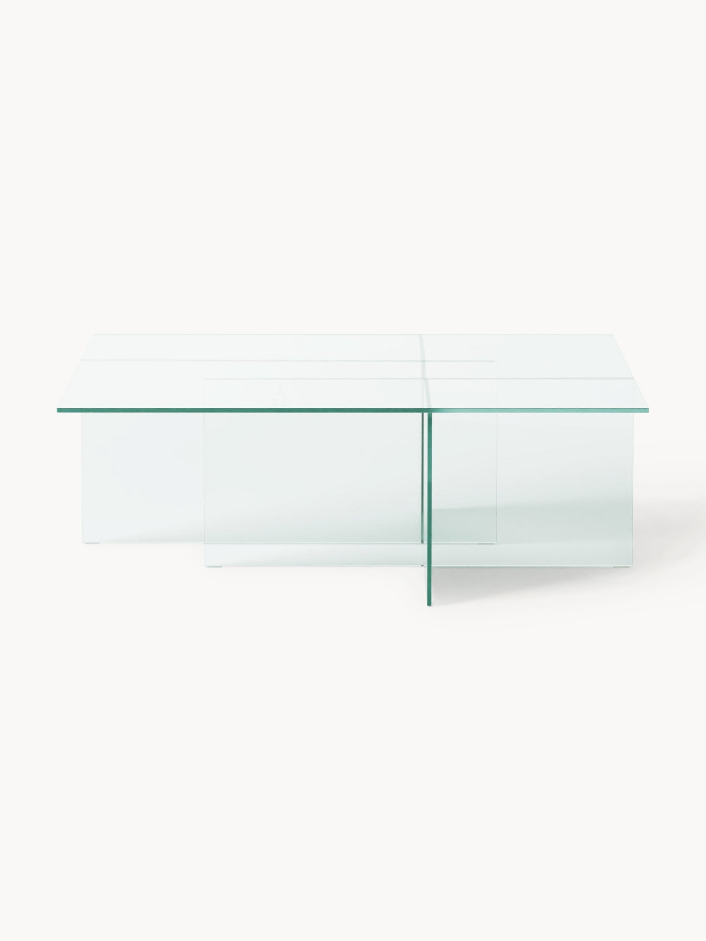 Anoubel Glass Coffee Table, W 102 cm