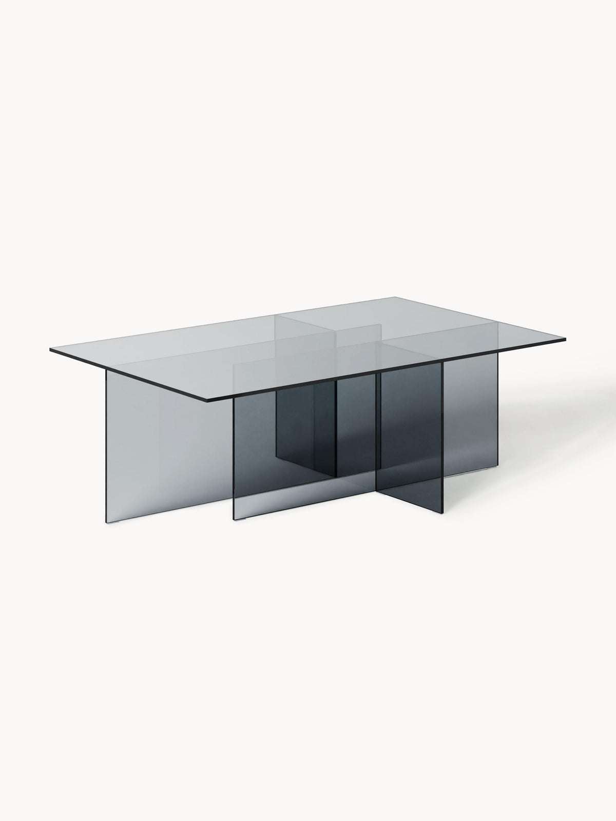 Anoubel Glass Coffee Table, W 102 cm