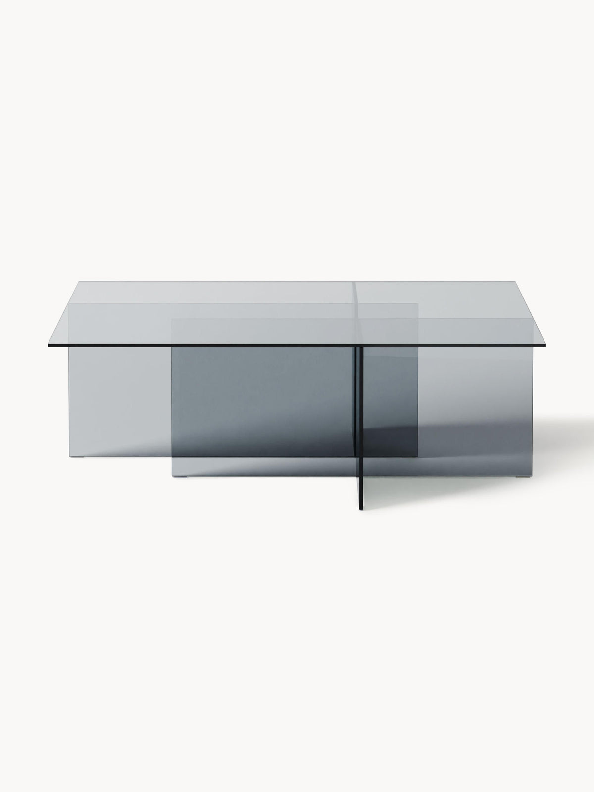 Anoubel Glass Coffee Table, W 102 cm
