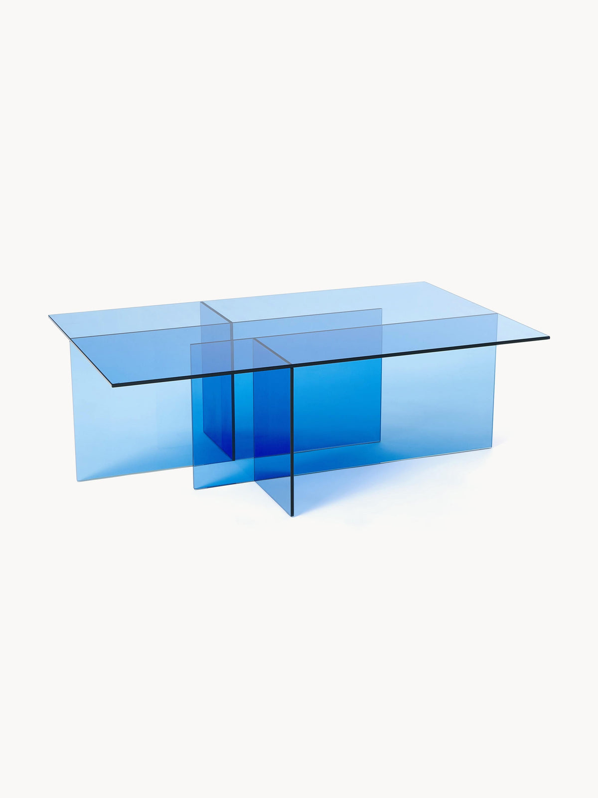 Anoubel Glass Coffee Table, W 102 cm