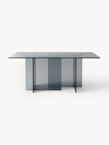 Anoubel Glass Dining Table, 180 x 90 cm
