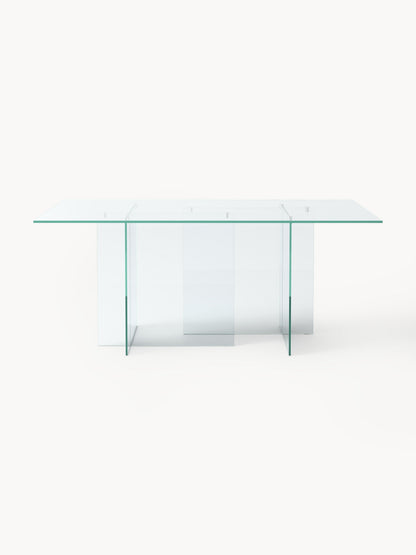 Anoubel Glass Dining Table, 180 x 90 cm