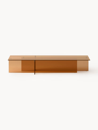 Anoubel Large Glass Coffee Table, W 160 cm