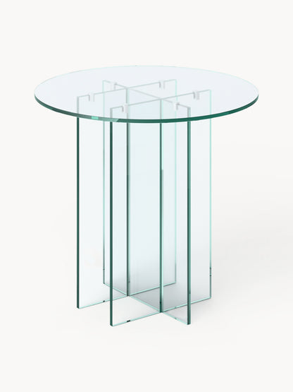 Anoubel Round Glass Dining Table, in Various Sizes