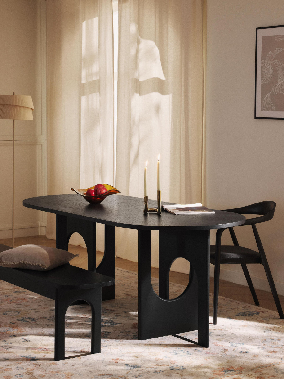 Apolvino Oval Dining Table, in Various Sizes