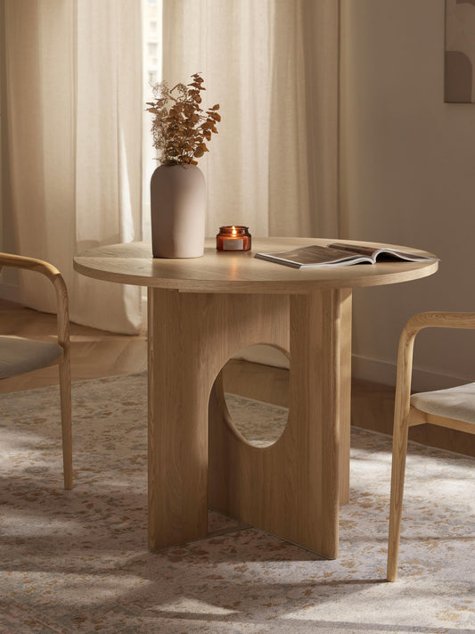 Apolvino Round Dining Table, in Various Sizes