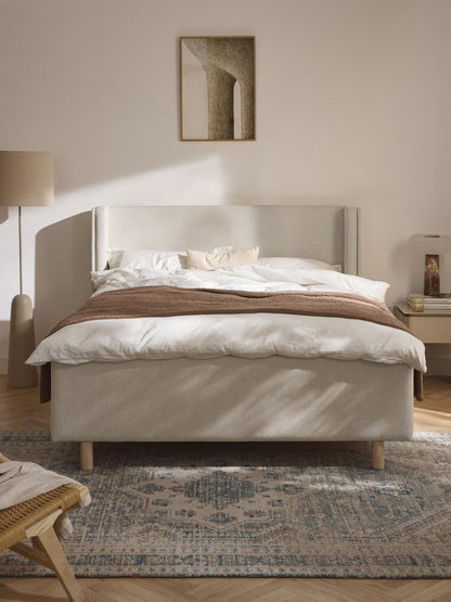 Archestra Upholstered Bed with Drawers
