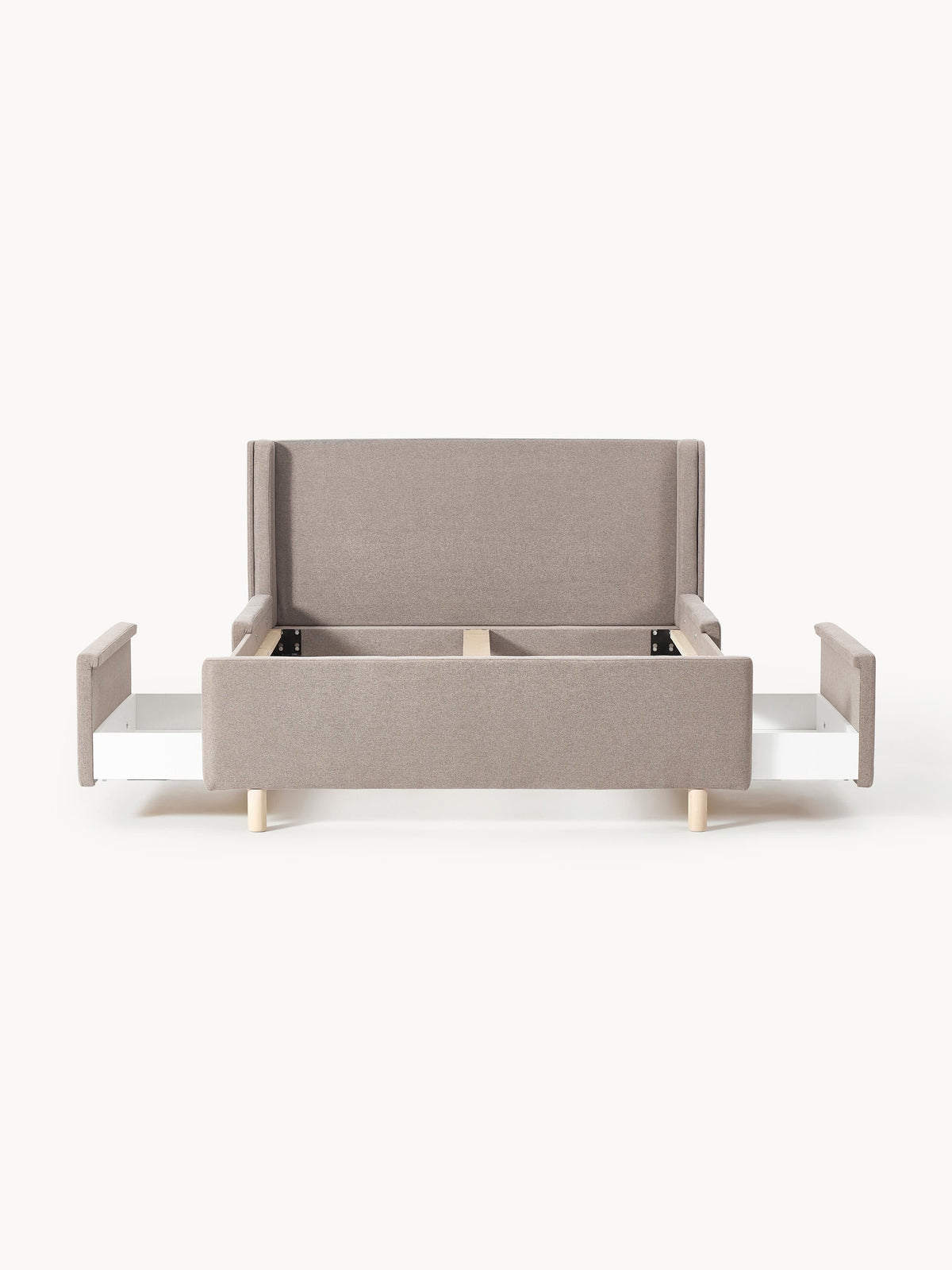 Archestra Upholstered Bed with Drawers
