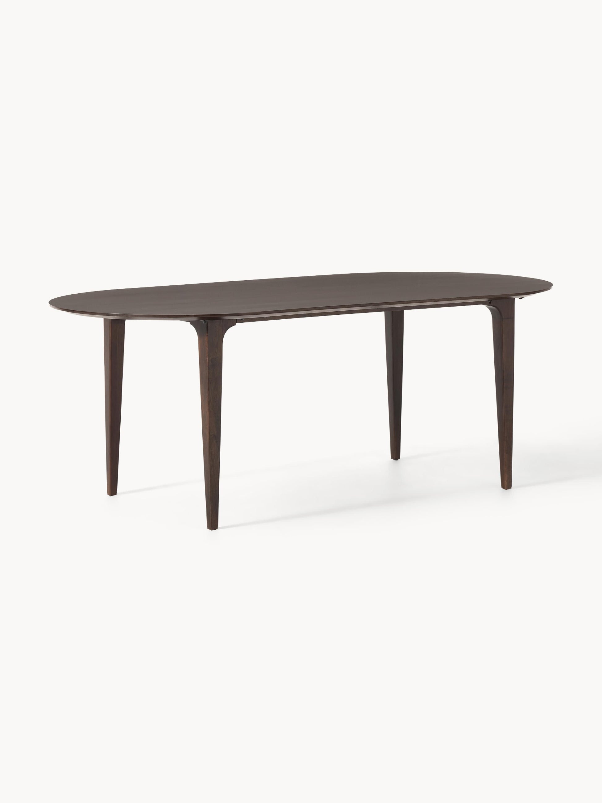 Archordi Oval Mango Wood Dining Table, 200 x 100 cm
