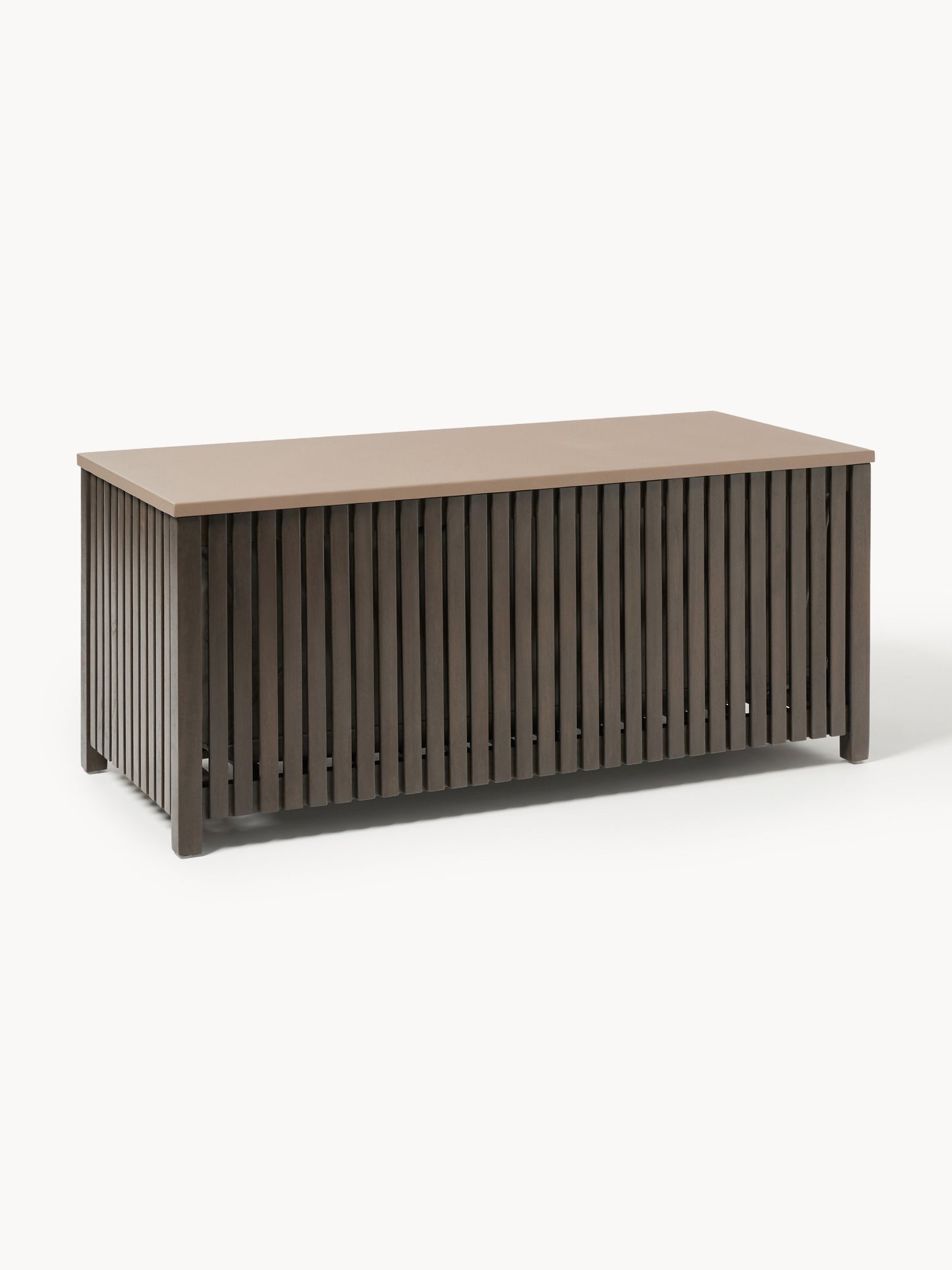 Arkveno Acacia Wood Garden Storage Box with Insert, W 129 cm