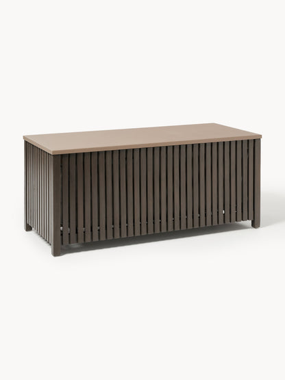 Arkveno Acacia Wood Garden Storage Box with Insert, W 129 cm
